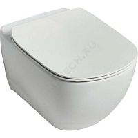 Унитаз подвесной TESI дюропласт микролифт Ideal Standard T355101. купить в интернет-магазине инженерного оборудования в Санкт-Петербурге