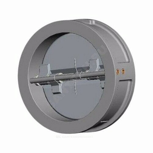 Клапан обратный нерж 2/створ CB6450 Ду 65 Ру25 Тмакс=200 оС межфл створки нерж Tecofi CB6450-0065 купить в интернет-магазине инженерного оборудования в Санкт-Петербурге