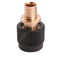Муфта для PE-X бронза Дн 16хMeplaFix RAUTITAN RX+ Rehau 14564051001 купить в интернет-магазине инженерного оборудования в Санкт-Петербурге