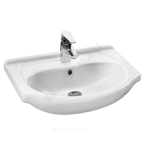 Умывальник мебельный Линда 55 Santek 1.WH11.0.156 купить в интернет-магазине инженерного оборудования в Санкт-Петербурге