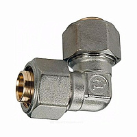 Угольник МП латунь обжим Дн 18х90гр R561AM Giacomini R561MX052 купить в интернет-магазине инженерного оборудования в Санкт-Петербурге