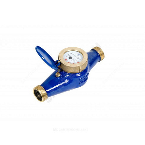 Счётчик х/в крыльчатый многоструйный Ду 32 Ру16 50С L=260мм резьба В/К ВСКМ 90 исполнение Атлант Декаст 72-32-67 купить в интернет-магазине инженерного оборудования в Санкт-Петербурге