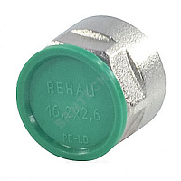 Евроконус для PE-X латунь Дн 16,2х2,6х3/4 RAUTITAN stabil Rehau 12664521003 купить в интернет-магазине инженерного оборудования в Санкт-Петербурге