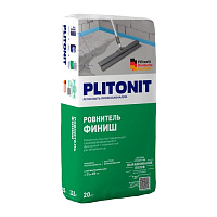 Ровнитель Plitonit Финиш самовыравнивающийся 2-20 мм, 20 кг купить в интернет-магазине инженерного оборудования в Санкт-Петербурге