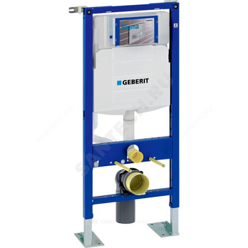Инсталляция для подвесного унитаза Duofix UP320 без кнопки смыва Geberit 111.333.00.5 купить в интернет-магазине инженерного оборудования в Санкт-Петербурге