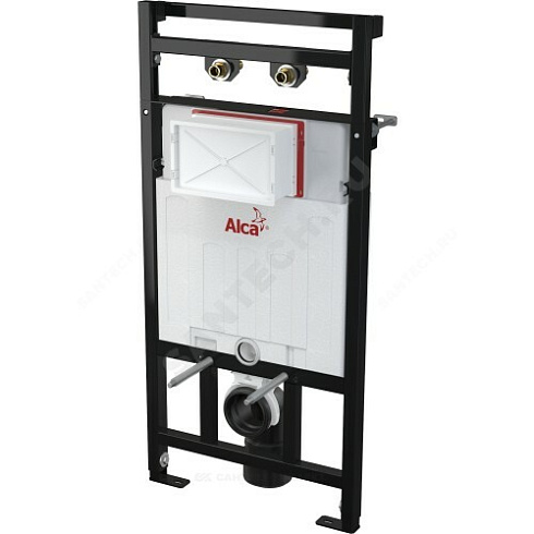 Инсталляция для видуара и смесителя без кнопки смыва Alca Plast A108F/1100 купить в интернет-магазине инженерного оборудования в Санкт-Петербурге