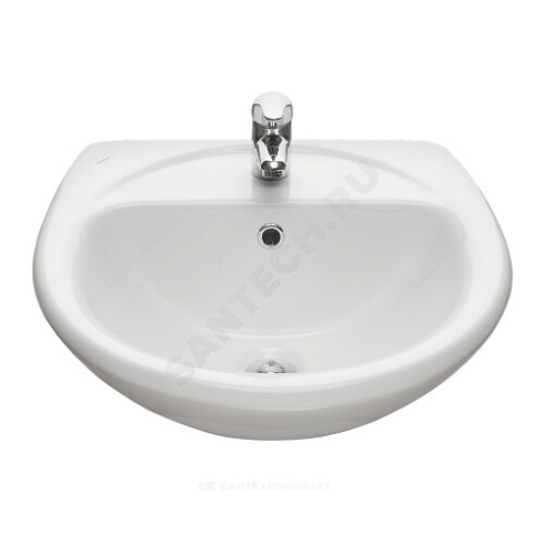 Умывальник подвесной Соната 54 белый Santeri . купить в интернет-магазине инженерного оборудования в Санкт-Петербурге