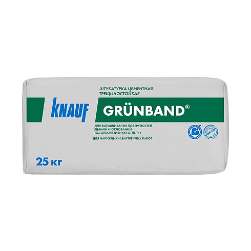 Штукатурка теплоизоляционная фасадная Knauf Grunband, 25 кг купить в интернет-магазине инженерного оборудования в Санкт-Петербурге