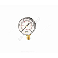 Манометр газовый F+R260 радиальный Дк63мм 0-60 мбар кл.2,5 G1/4 Watts 10021605 купить в интернет-магазине инженерного оборудования в Санкт-Петербурге