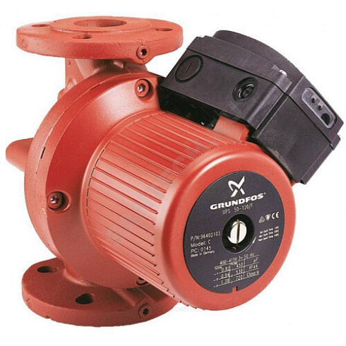 Насос циркуляционный с мокрым ротором UPS 100-30 F PN6 3х400-415В/50 Гц Grundfos 96402503 купить в интернет-магазине инженерного оборудования в Санкт-Петербурге