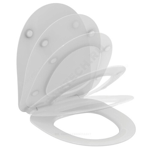Сиденье для унитаза I.life A дюропласт микролифт Ideal Standard T467601 купить в интернет-магазине инженерного оборудования в Санкт-Петербурге