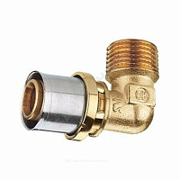 Угольник МП/PE-X латунь пресс Дн 40х1 1/4х90гр НР RM127 Giacomini RM127Y066 купить в интернет-магазине инженерного оборудования в Санкт-Петербурге
