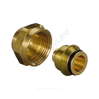 Евроконус для PE-X латунь Дн 25х2,3х3/4 ВР Vario Uponor 1065291 купить в интернет-магазине инженерного оборудования в Санкт-Петербурге