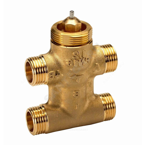 Клапан регулирующий латунь VZL4 Ду 20 Ру16 НР G3/4 Kvs=2.5м3/ч Danfoss 065Z2095 купить в интернет-магазине инженерного оборудования в Санкт-Петербурге