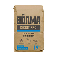 Шпаклевка финишная полимерная Волма Iskrit Pro, 19 кг купить в интернет-магазине инженерного оборудования в Санкт-Петербурге