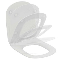 Сиденье для унитаза TESI белый матовый дюропласт микролифт Ideal Standard T3527V1 купить в интернет-магазине инженерного оборудования в Санкт-Петербурге