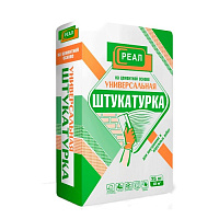 Штукатурка универсальная Реал, 25 кг купить в интернет-магазине инженерного оборудования в Санкт-Петербурге