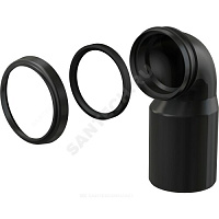 Отвод для инсталляции 90/110 Alca Plast M906 купить в интернет-магазине инженерного оборудования в Санкт-Петербурге