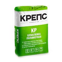 Шпаклевка полимерная Крепс КР для сухих помещений, 20 кг купить в интернет-магазине инженерного оборудования в Санкт-Петербурге