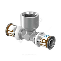 Тройник МП латунь пресс Дн 32х1/2х32 ВР S-PRESS PLUS Uponor 1070600 (1015088) купить в интернет-магазине инженерного оборудования в Санкт-Петербурге