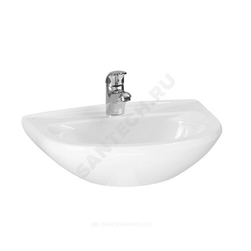 Умывальник подвесной мини Родничок 45 белый Santeri 1.3131.0.S00.10B.0 купить в интернет-магазине инженерного оборудования в Санкт-Петербурге