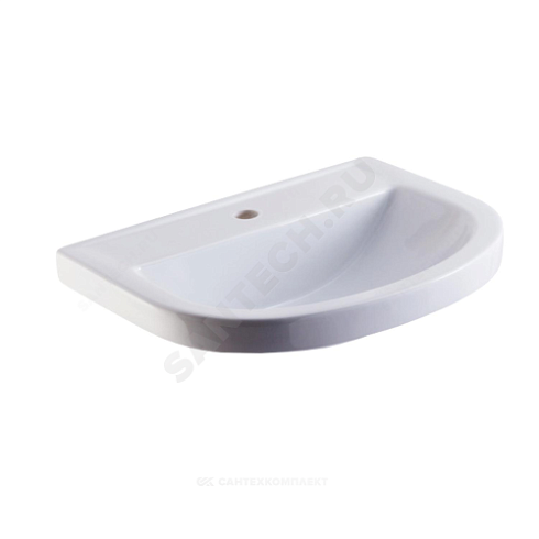 Умывальник подвесной Стандарт 56 белый Rosa (Кировская керамика) купить в интернет-магазине инженерного оборудования в Санкт-Петербурге