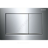 Кнопка для инсталляции Sigma 30 хром глянец/хром матовый Geberit 115.883.KH.1 купить в интернет-магазине инженерного оборудования в Санкт-Петербурге