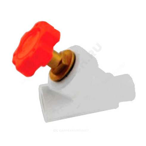 Клапан (вентиль) PP-R запорный серый внутр/наруж пайка Дн 32х45гр VALFEX 10173032Г купить в интернет-магазине инженерного оборудования в Санкт-Петербурге