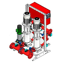 Установка повышения давления 2NKV 45/3 T400/50 11 FF DRU DNA150 DAB 60190450 купить в интернет-магазине инженерного оборудования в Санкт-Петербурге