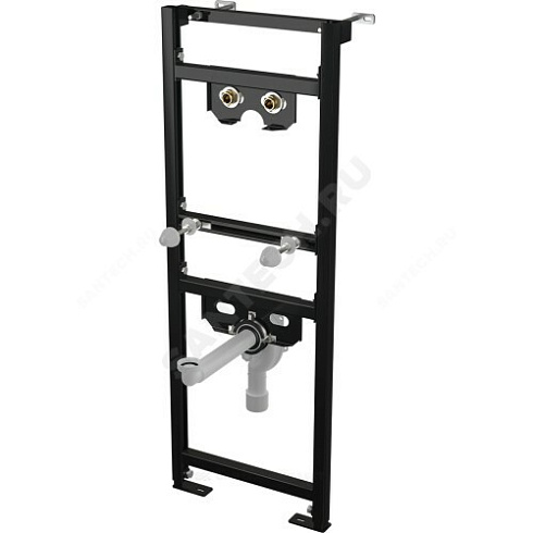 Инсталляция для умывальника и смесителя в/к сифон Alca Plast A104AVS/1120 купить в интернет-магазине инженерного оборудования в Санкт-Петербурге