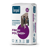 Шпаклевка финишная на полимерной основе Bergauf Finish Polymer+, 20 кг купить в интернет-магазине инженерного оборудования в Санкт-Петербурге