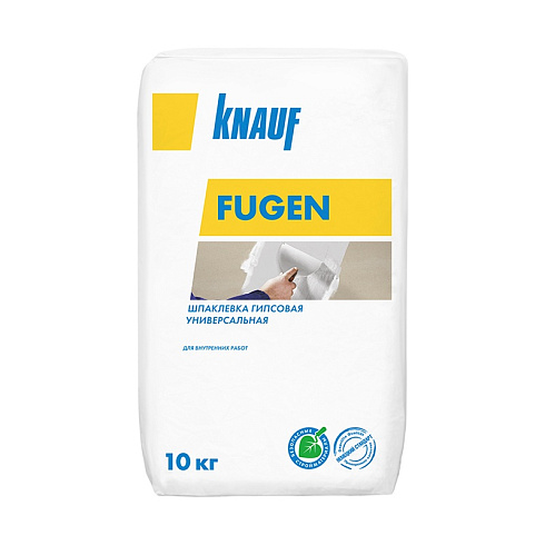 Шпаклевка гипсовая Knauf Fugen универсальная, 10 кг купить в интернет-магазине инженерного оборудования в Санкт-Петербурге