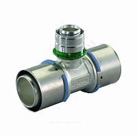 Тройник переходной МП латунь пресс Дн 50х40х50 MLC Uponor 1046927 (1015142) купить в интернет-магазине инженерного оборудования в Санкт-Петербурге