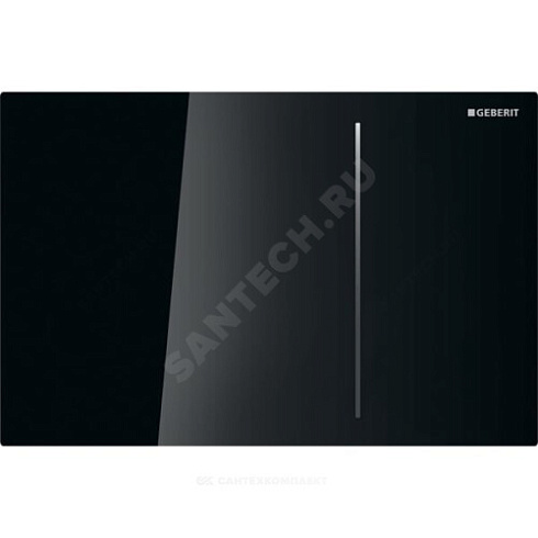 Кнопка для инсталляции Sigma 70 черная Geberit 115.620.SJ.1 купить в интернет-магазине инженерного оборудования в Санкт-Петербурге