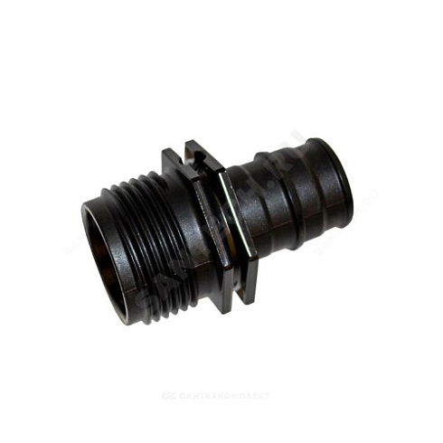 Муфта для PE-X PPSU Дн 25х1 НР Q&E Uponor 1008665 купить в интернет-магазине инженерного оборудования в Санкт-Петербурге