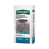 Наливной пол Основит Ниплайн FC42 (Т-42) высокопрочный, 25 кг купить в интернет-магазине инженерного оборудования в Санкт-Петербурге