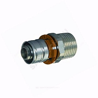 Муфта МП латунь пресс Дн 40х1 1/4 Ру10 НР MLC Uponor 1046901 (1014624) купить в интернет-магазине инженерного оборудования в Санкт-Петербурге